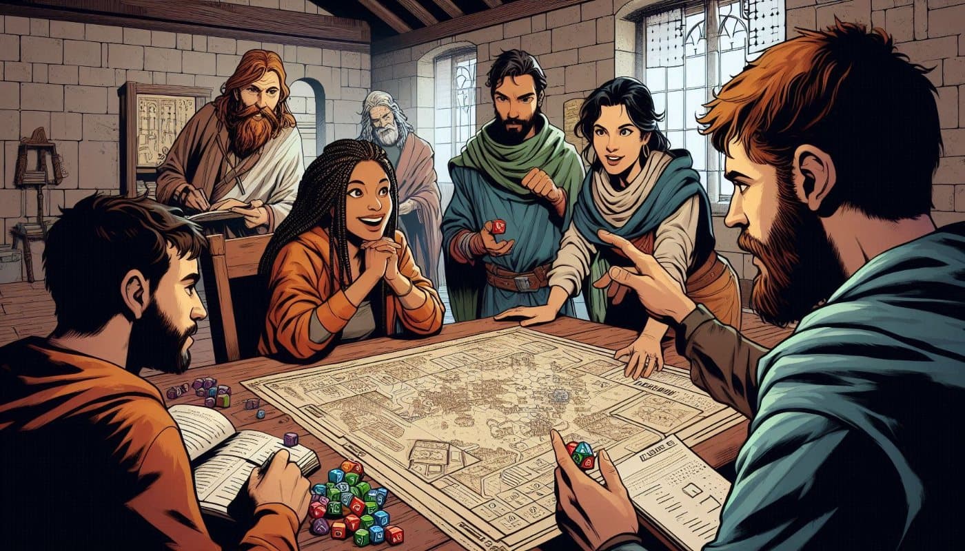 Open Almond table conversation and playtest gathering